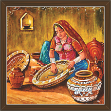 Rajasthani Paintings (RS-2681)